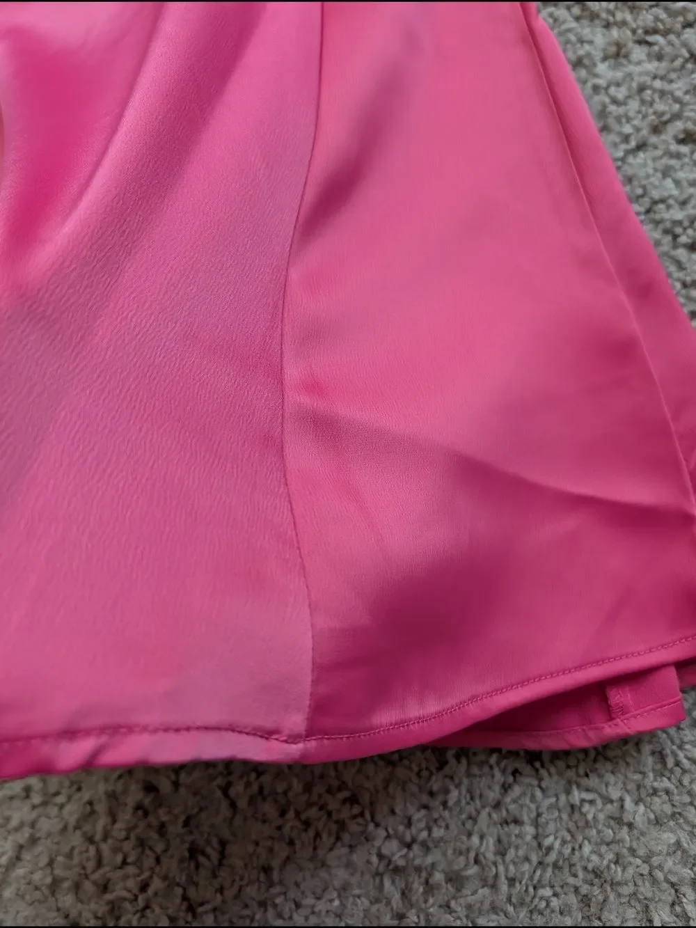 Urban Outfitters Rose Pink Helena Satin Cowl Corset Mini Dress NWT Size XS